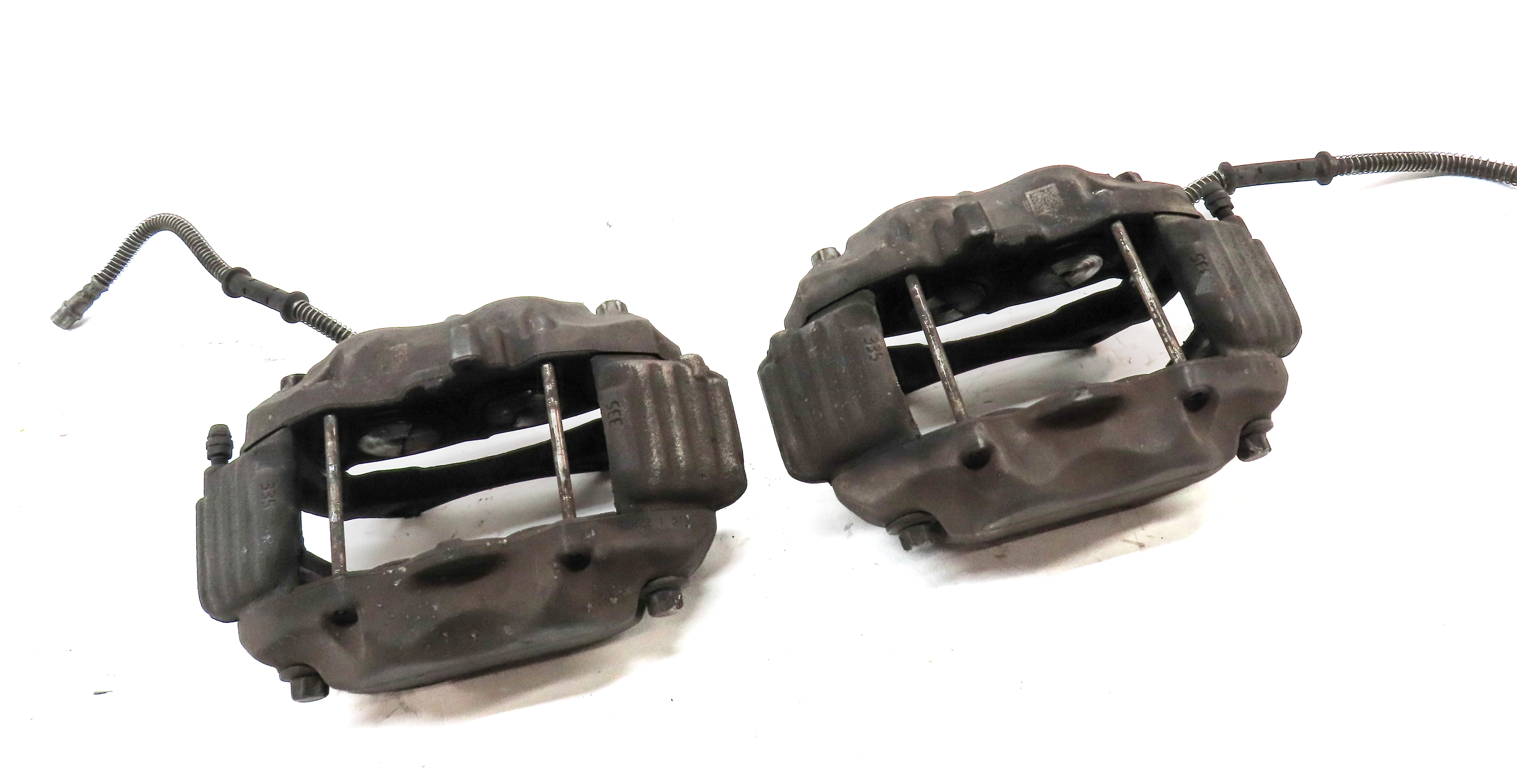 2007-2013 MERCEDES CL550 S400 S550 (C216 W221) FRONT BRAKE CALIPER SET (BREMBO) — exact item pictured